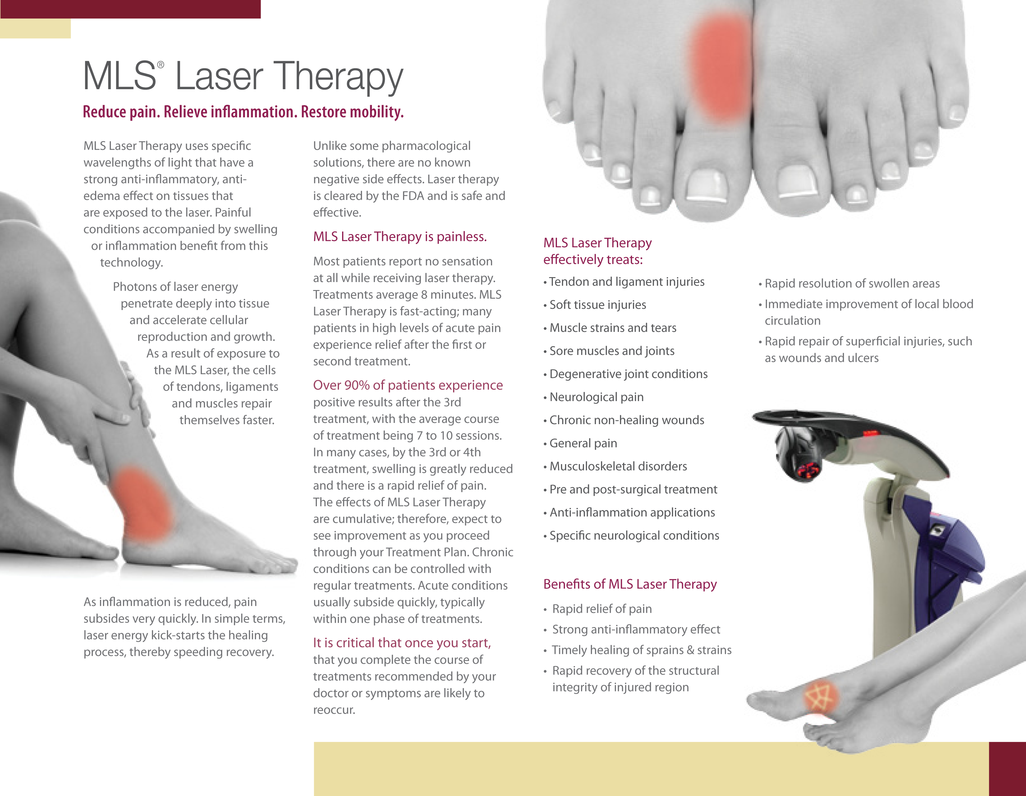 laser for foot pain